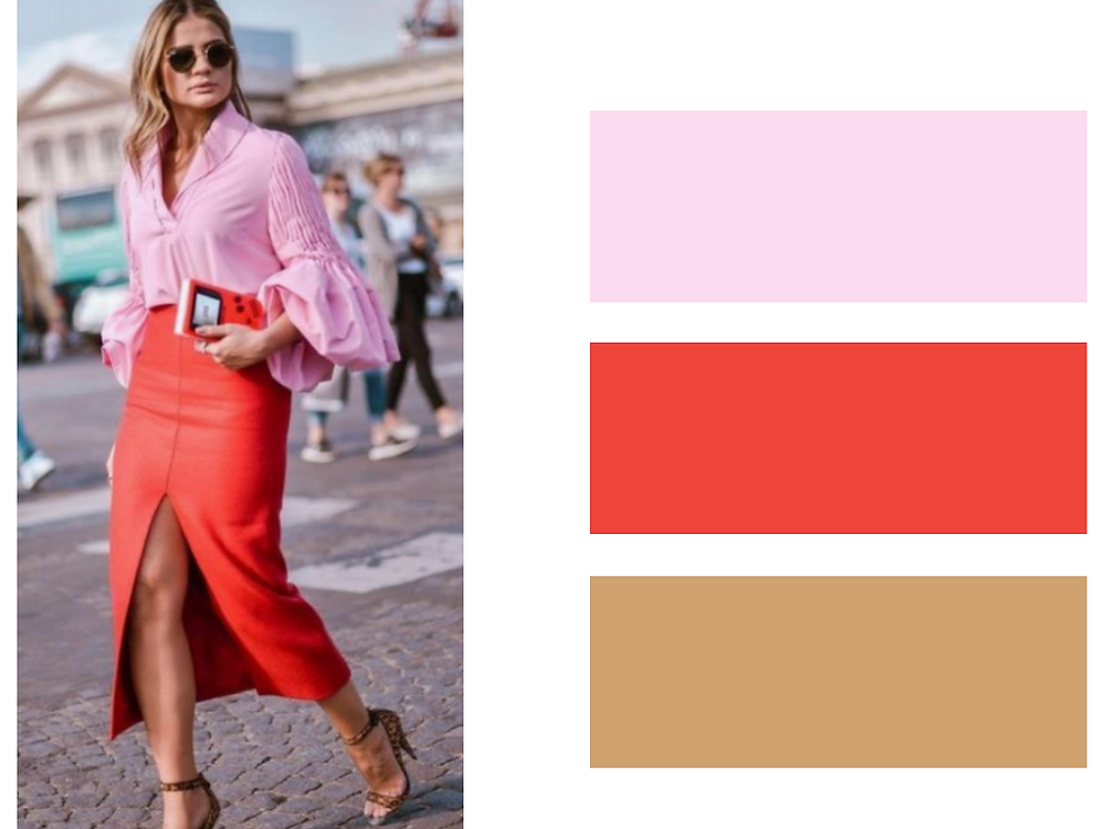 Como combinar el rosa palo