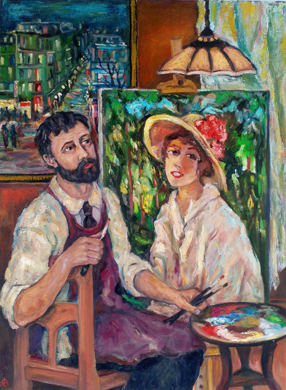 Константин Коровин (1861-1939) портрет