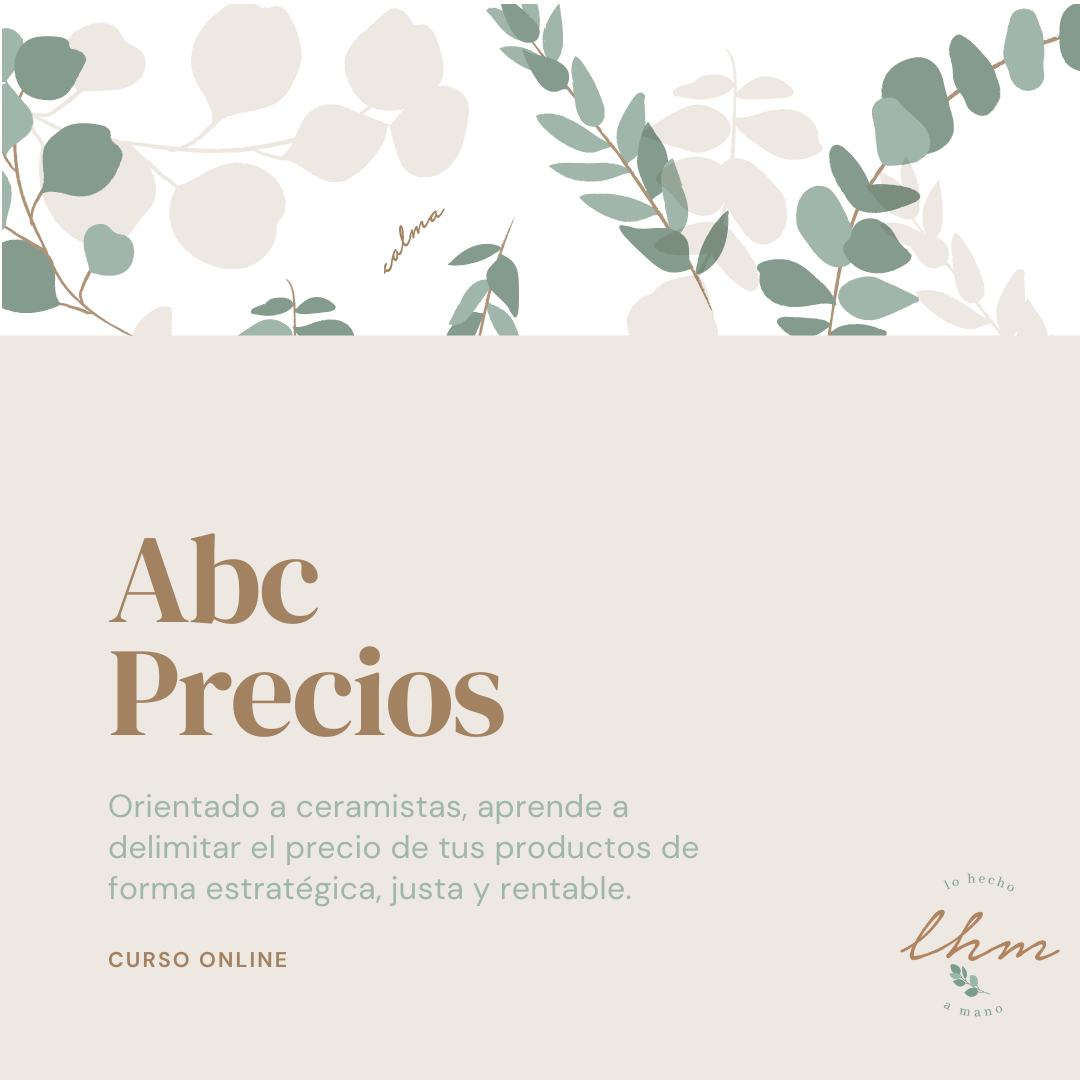 Curso ABC Poner Precios (para ceramistas)