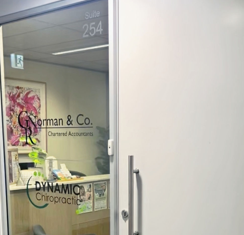 Dynamic Chiropractic NSW Front door