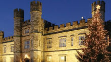 View of Leeds Castle at Christmas
