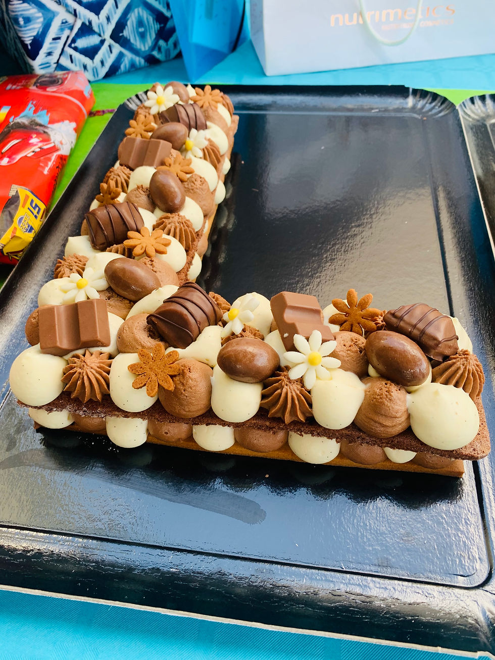 Miniature : Gâteau lettres