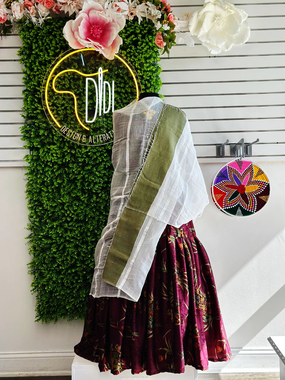 DiDi Design Chiffons (Burgundy )