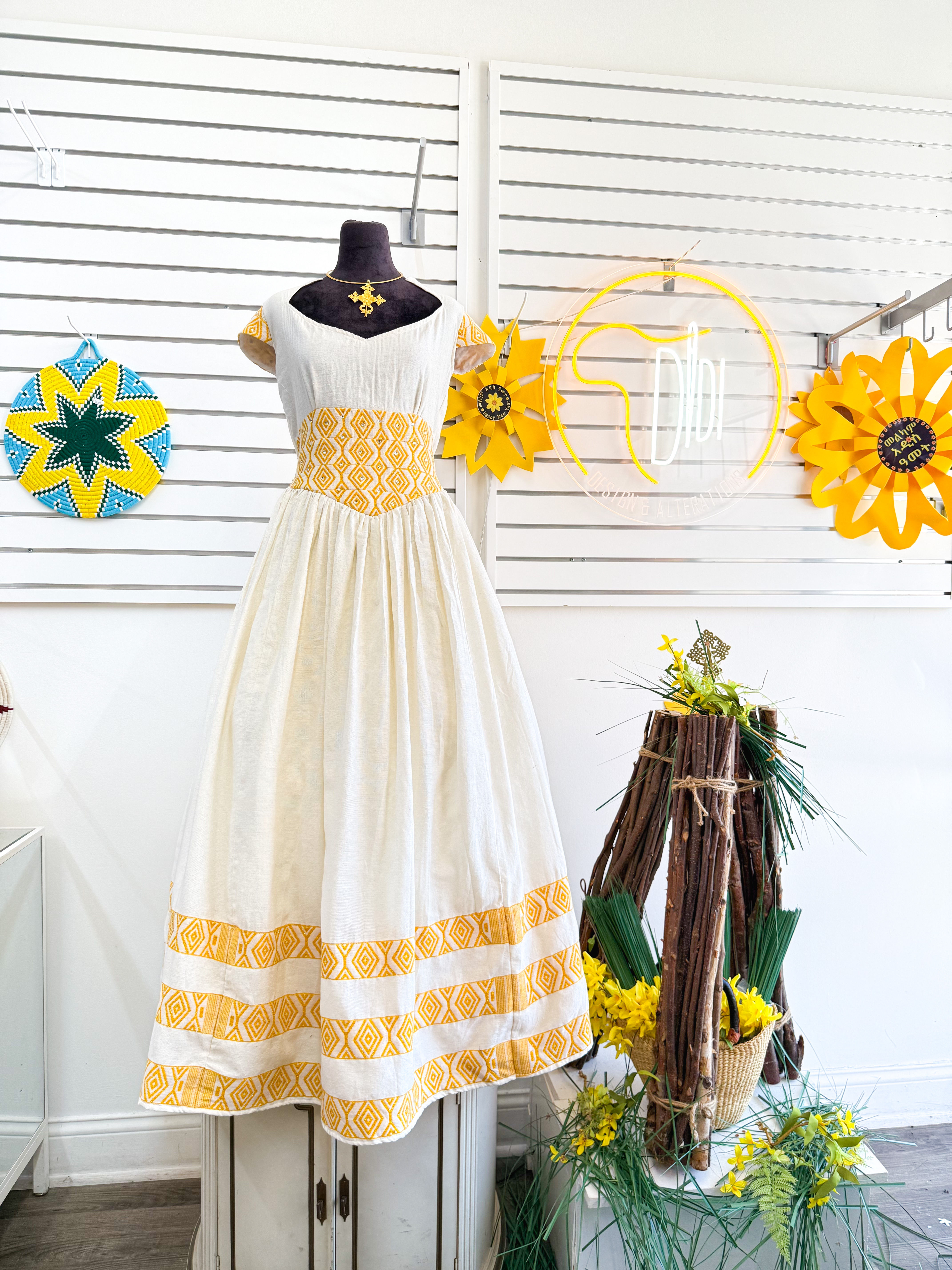 🌼✨ Yellow Elegance Kemis ✨🌼