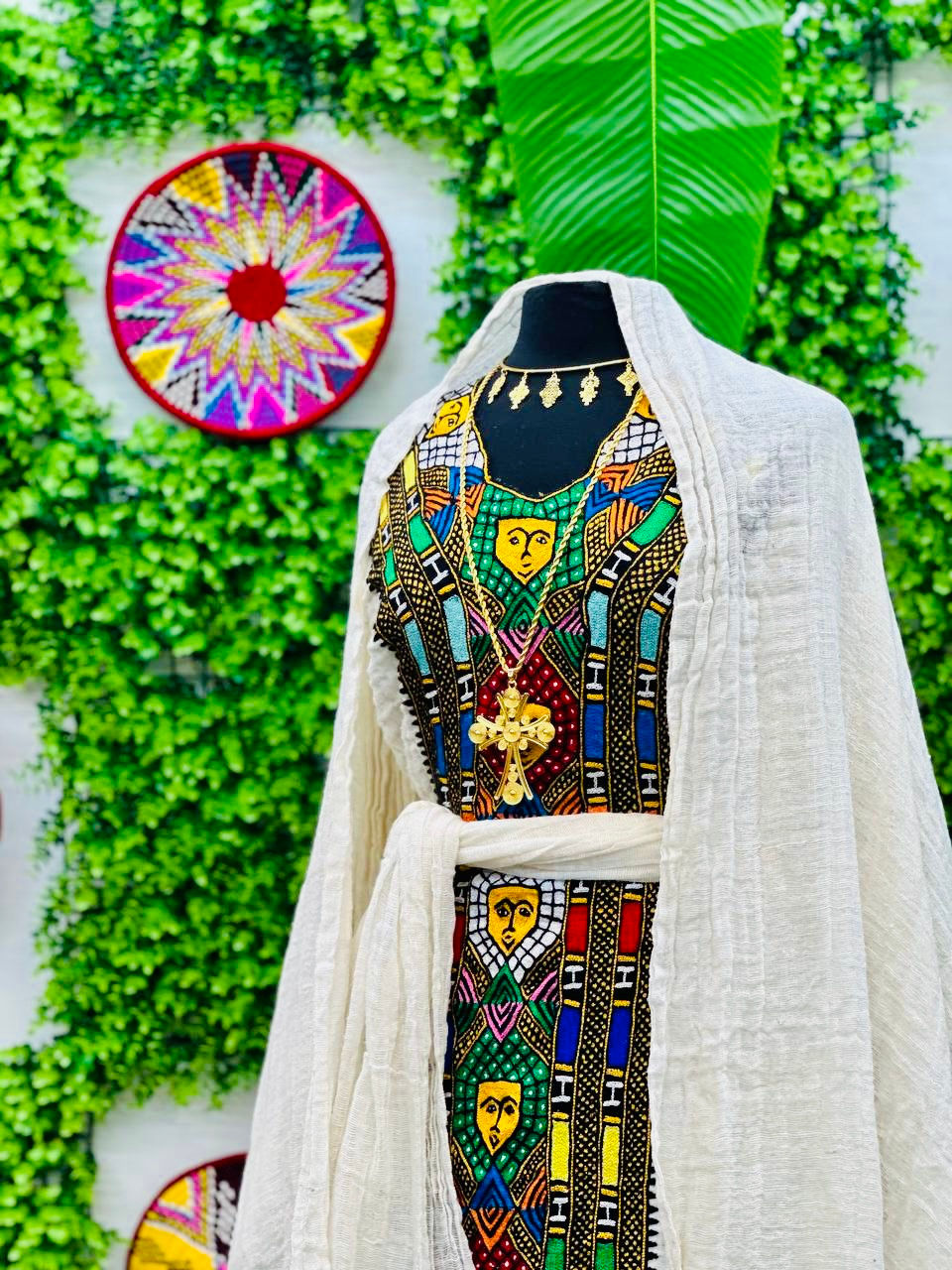 Thumbnail: DIDI DESIGN ETHIOPIAN Crosses Chocker Set