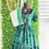 Thumbnail: Didi's Floral green Chiffon