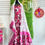 Thumbnail:  Hibiscus Chiffon Satin Dress 