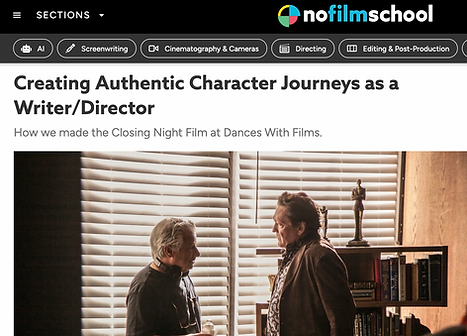 Lindsey Dresbach mention in No Film School Article
