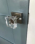 Emtek Acrylic Square Entry Knob