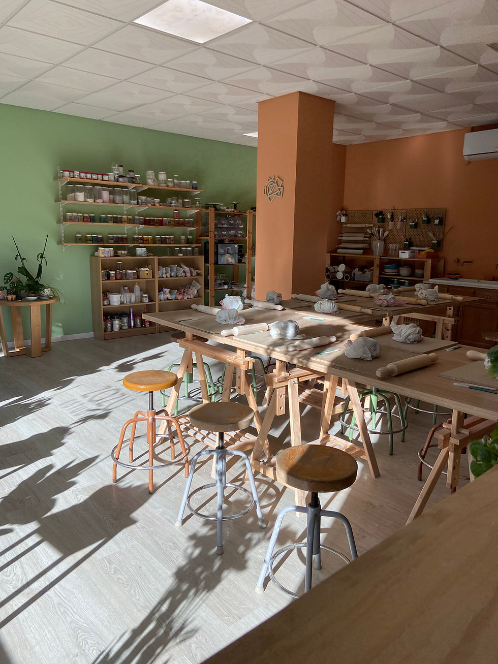 Taller de cerámica en Madrid