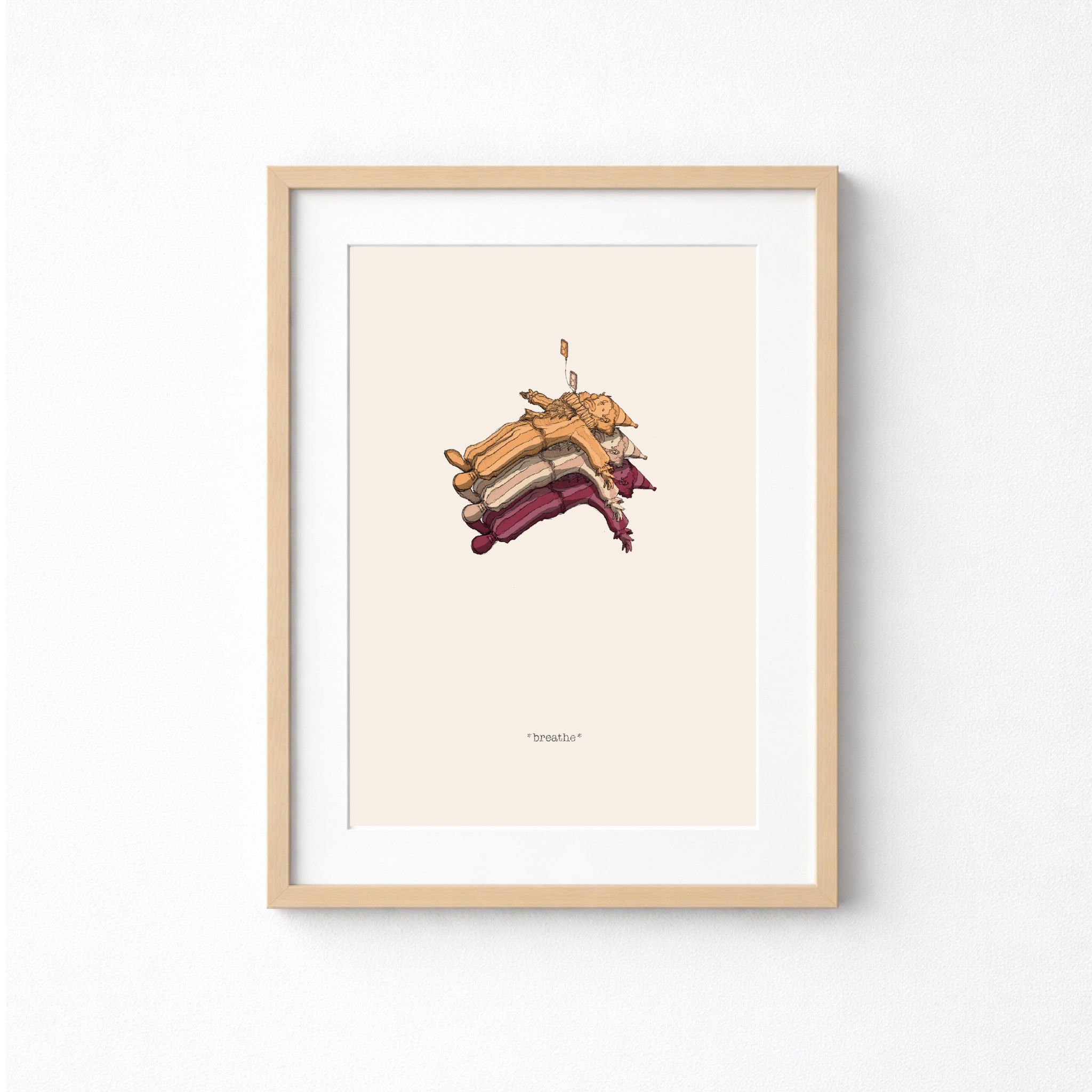 Breathe Print A4