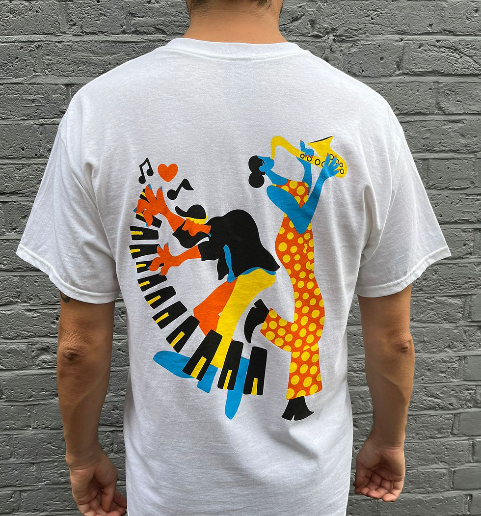 Thumbnail: FUNK JAZZ LOVE T-SHIRT