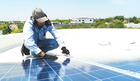 Solar-Panel-Reparatur