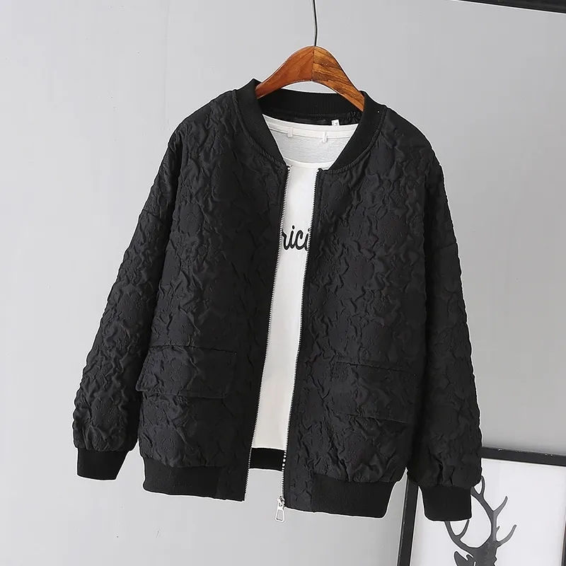 Miniatura: Jaqueta estilo beisebol casual feminina, modelo 2026, estilo streetwear coreano,