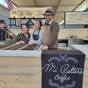 Moses and Mi Cultura Coffee 