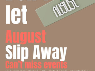 August Member Only Events Guide