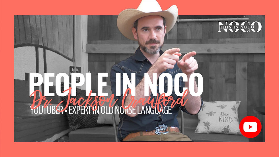 People in NOCO: Dr. Jackson Crawford