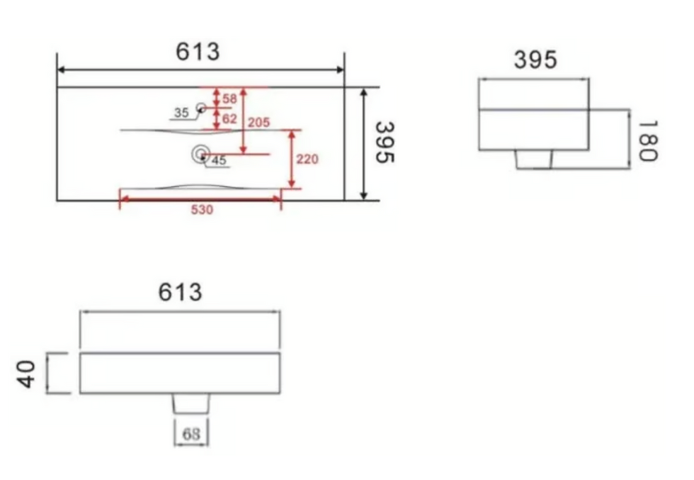 Thumbnail: 600mm Vanity Unit & Basin