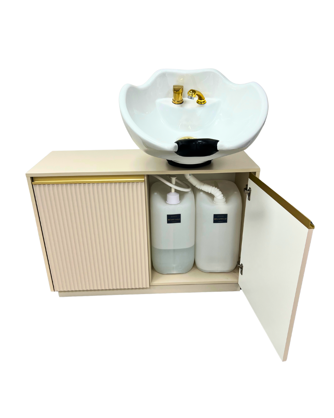 Custom Basins 104cm Ridged Salon Backwash Unit