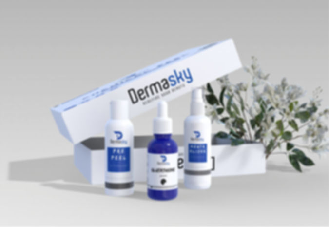 Dermasky Glutathione Peel Kit