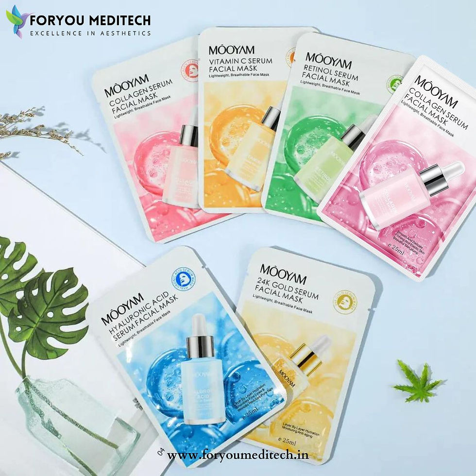 Thumbnail: KOREAN MOOYAM FACIAL SHEET MASKS FOR SKINCARE