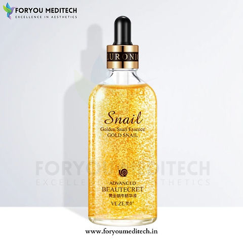 24k Gold Snail Facial Essence Deep Moisturizing Anti Aging Liquid
