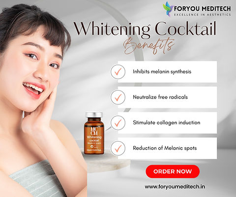 MCCM WHITENING COCKTAIL(5vials*10ml) | ForYou Meditech MCCM WHITENING COCKTAIL(5vials*10ml) | ForYou Meditech