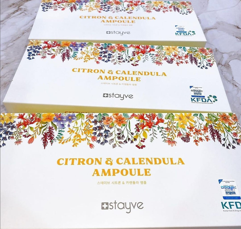 Thumbnail: STAYVE BB GLOW CITRON & CALENDULA AMPOULE SERUM(12vials)