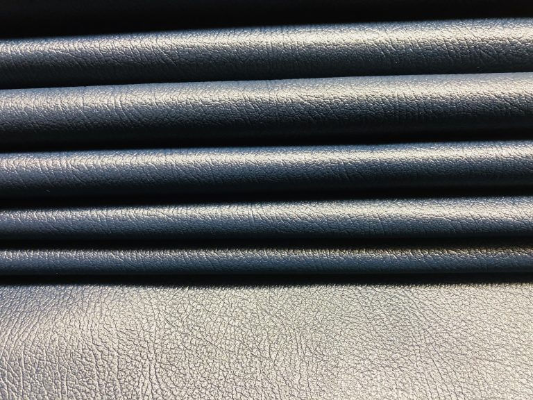 Marine Blue River Grain Goatskin
