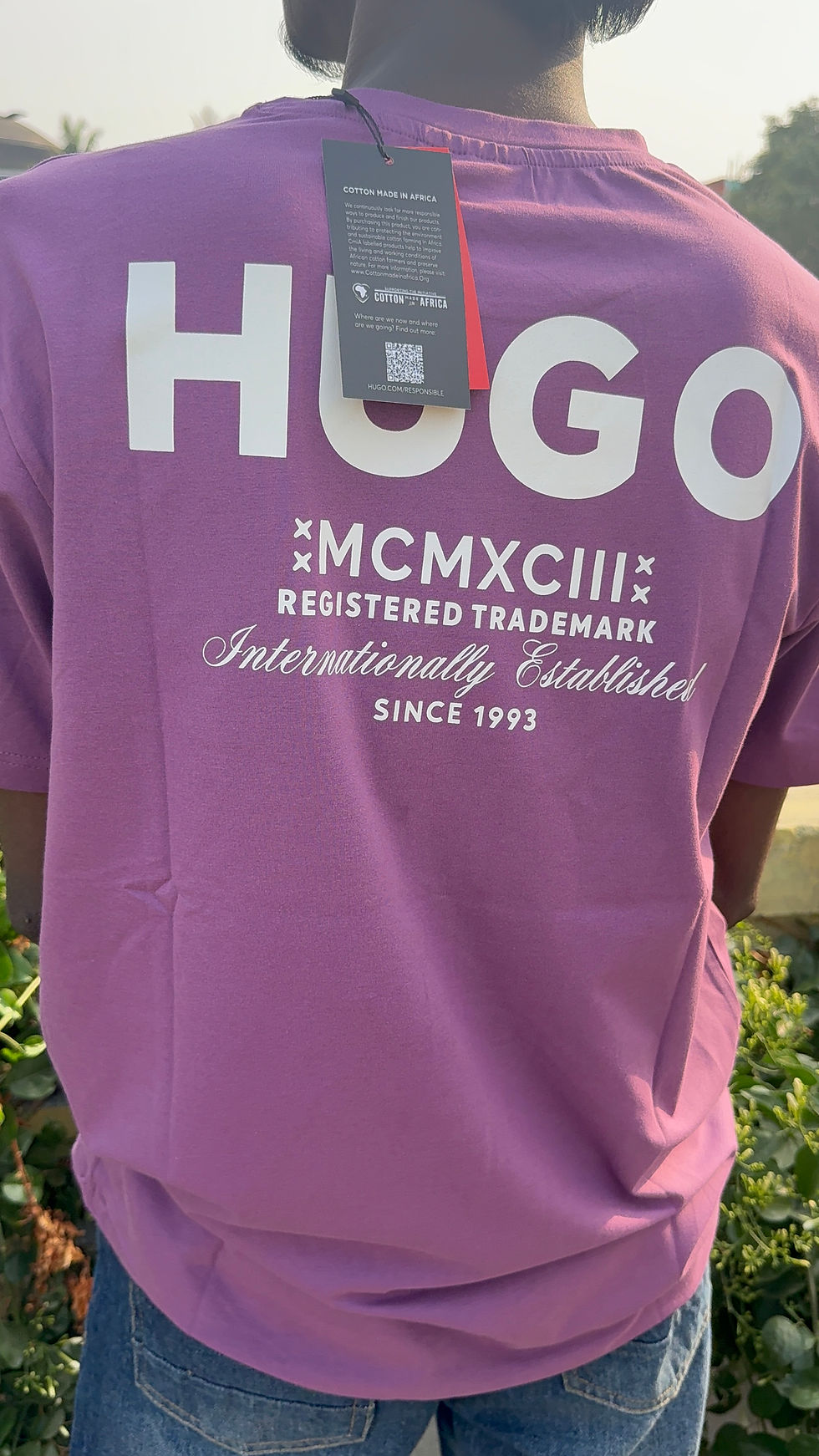 Thumbnail: Luxe Typography Round Neck T-shirt