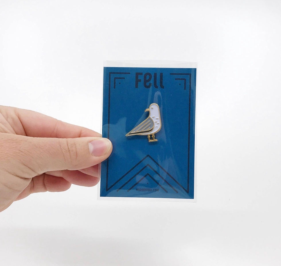 Thumbnail: Pin — Seagull Enamel Pin