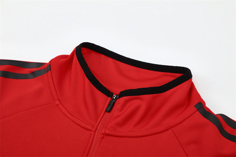 Küçük resim: AC Milan 05/06 Kırmızı Fermuarlı Sweatshirt