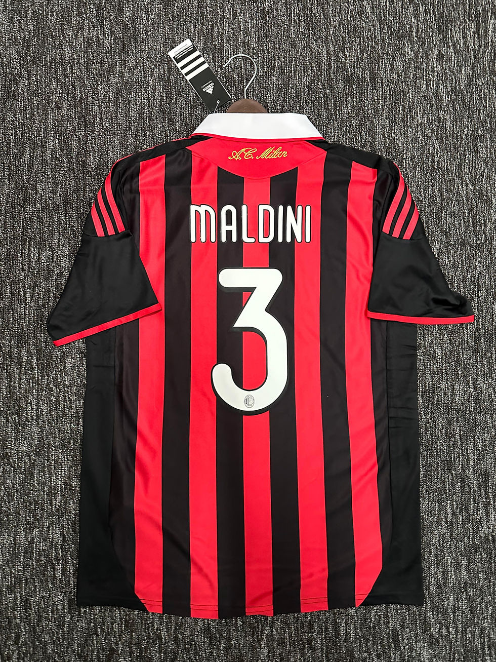 Küçük resim: AC Milan 09/10 Paolo Maldini Jübile Forması