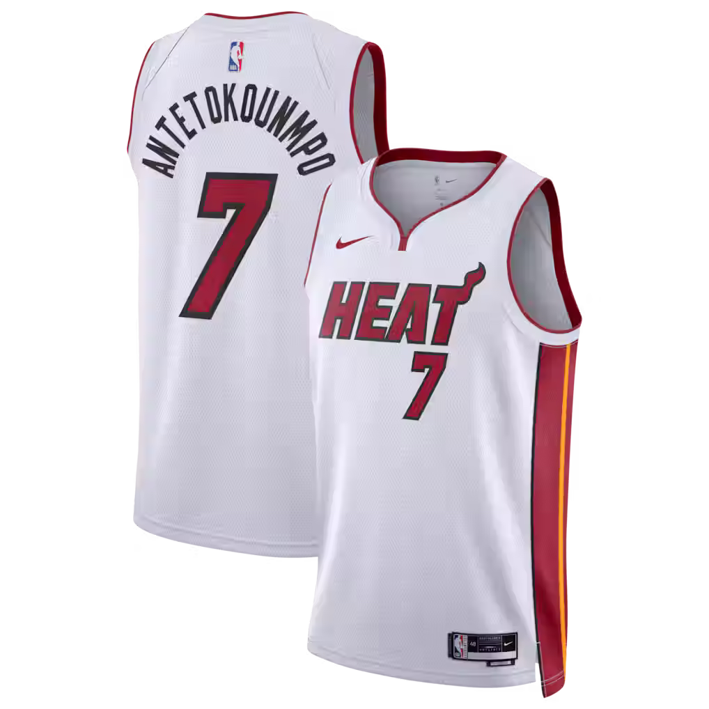 Miami Heat Giannis Antetokounmpo Association Edition Forması