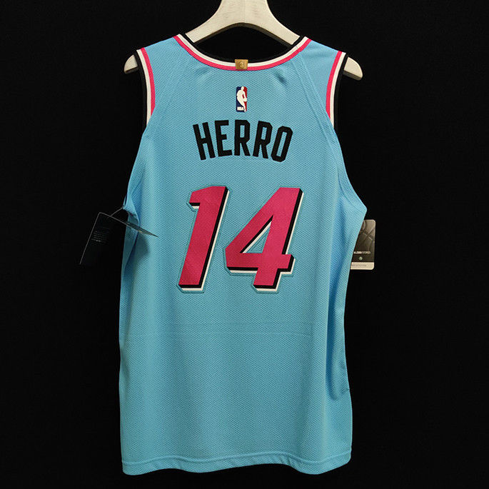 Küçük resim: Miami Heat 19/20 City Edition Mavi Vice Forması