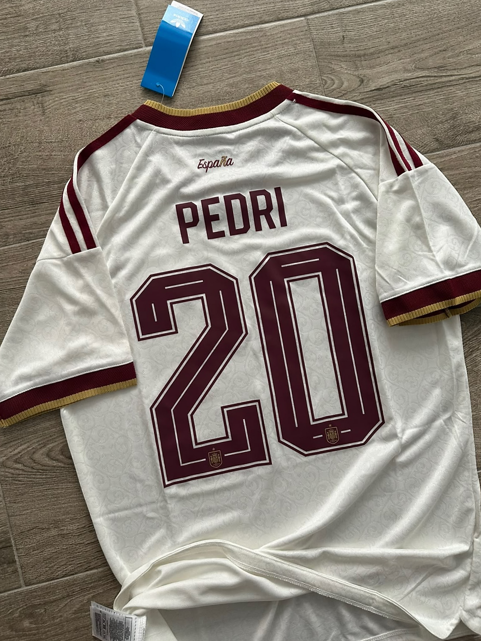 Küçük resim: İspanya 2026 Pedri Deplasman Forması - Hemen Kargo Player Version