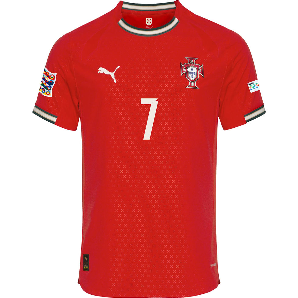 Portekiz 25/26 Cristiano Ronaldo İç Saha Forması - Hemen Kargo Player Version