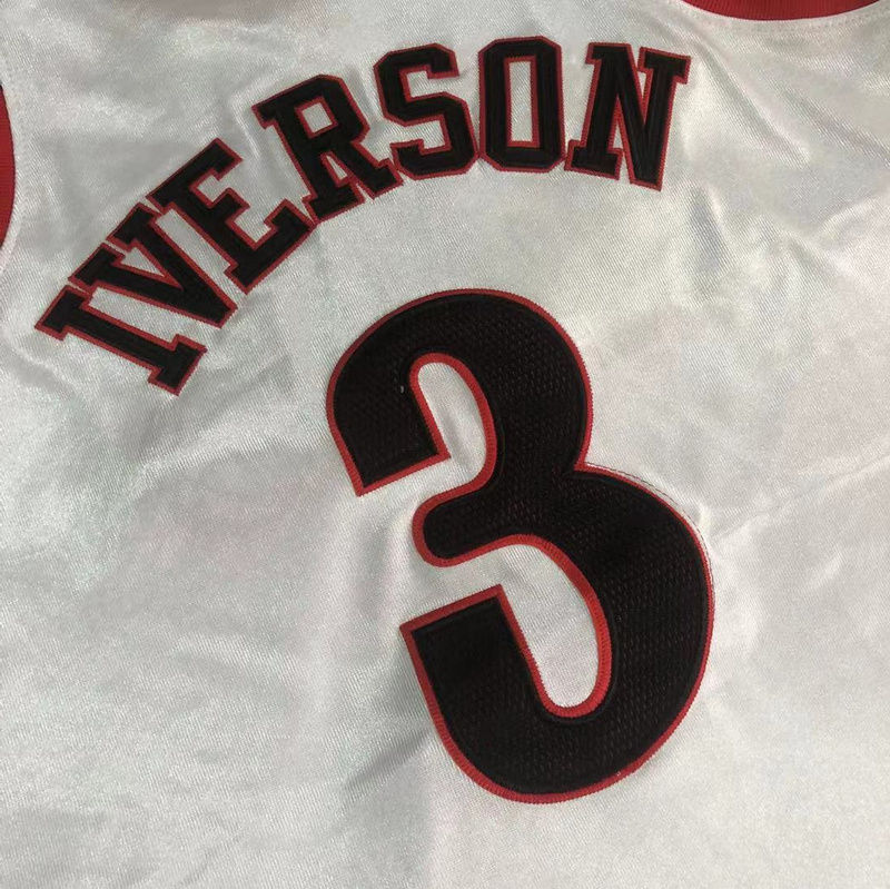 Küçük resim: Philadelphia 76ers NBA 2001 All-Star Allen Iverson Forması