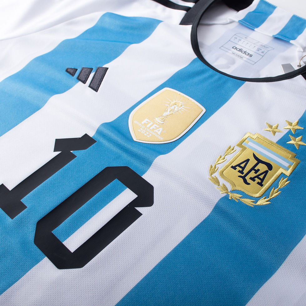 Küçük resim: Arjantin 22/23 Messi Baskılı İmzalı İç Saha Forması