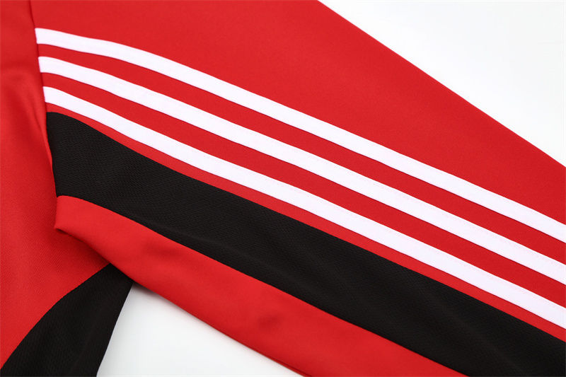 Küçük resim: AC Milan 03/04 Kırmızı Fermuarlı Sweatshirt