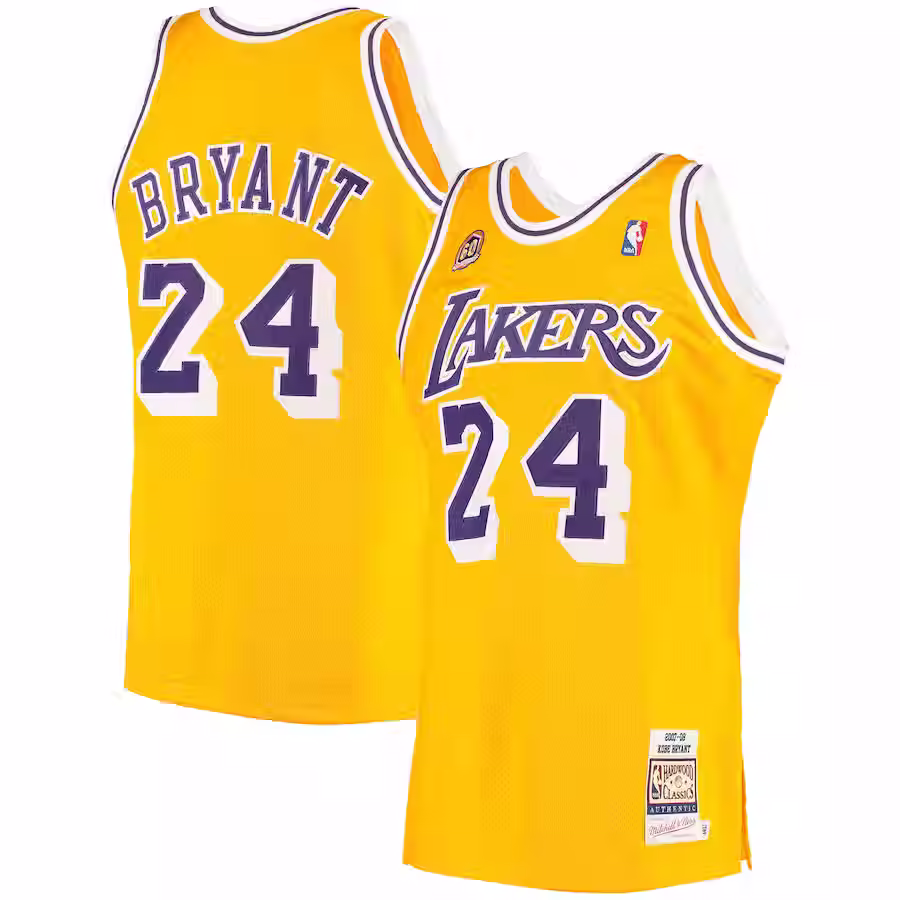Kobe Bryant x Los Angeles Lakers Hardwood Classics Forması