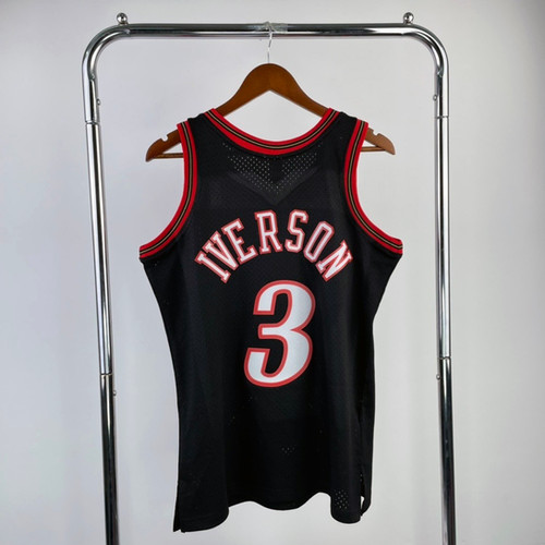 Philadelphia 76ers 97/98 Siyah Allen Iverson Forması | Forma Evi