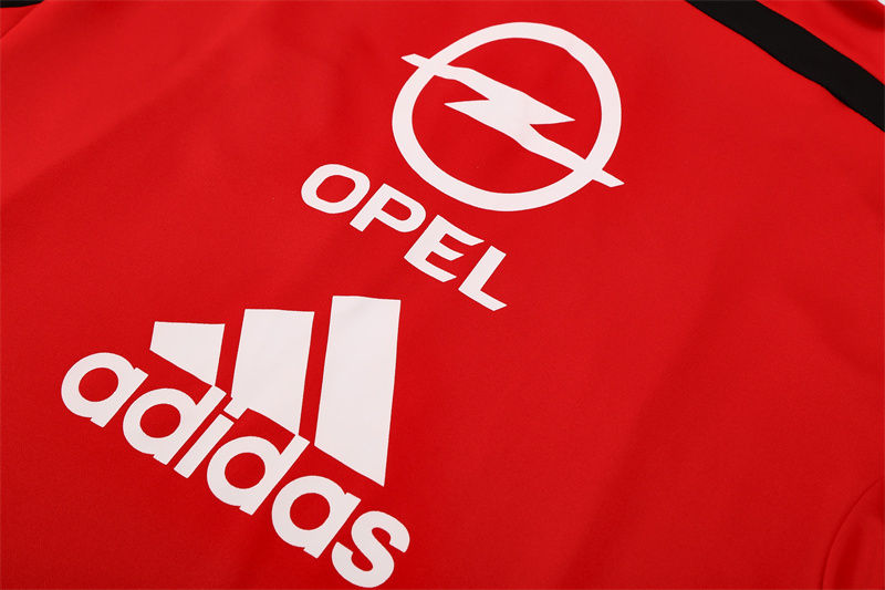 Küçük resim: AC Milan 04/05 Kırmızı Fermuarlı Sweatshirt