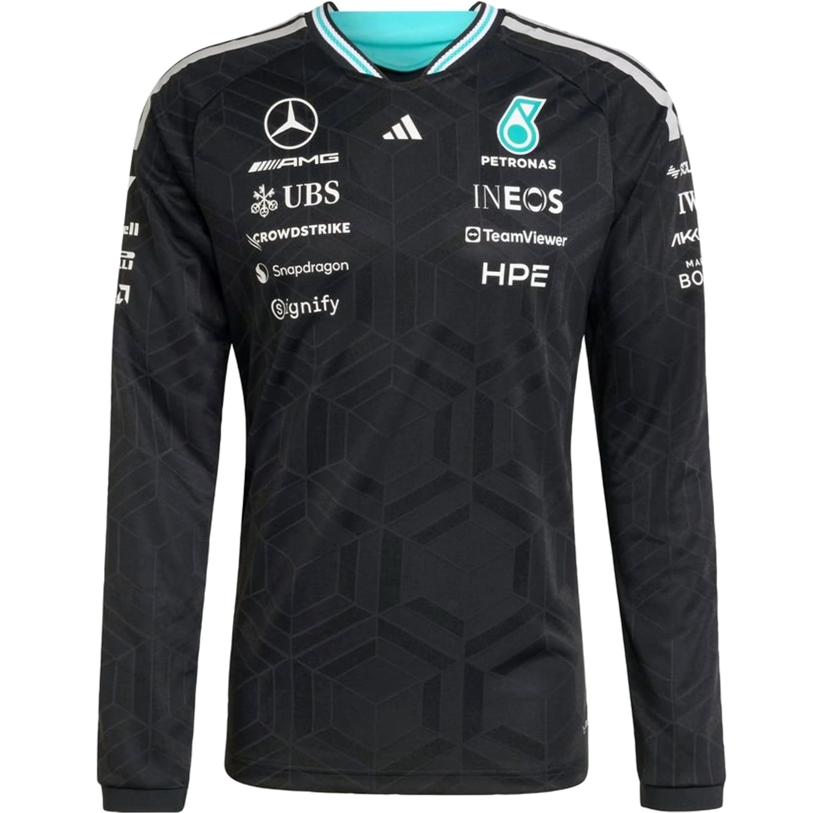 Mercedes AMG Petronas F1 Team 2026 Uzun Kollu Siyah Forması
