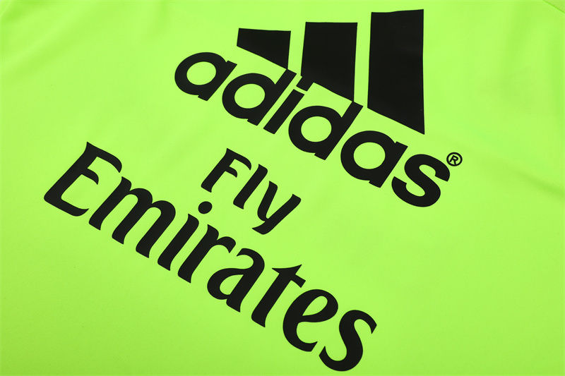 Küçük resim: Real Madrid 15/16 Yeşil Fermuarlı Sweatshirt