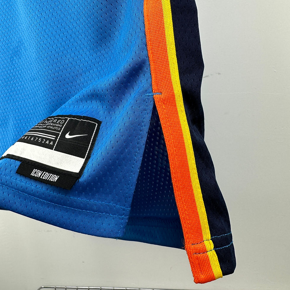 Küçük resim: Oklahoma City Thunder Icon Edition 2025 NBA Finalleri Forması