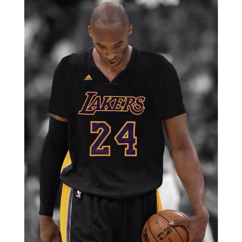 Kobe Bryant x Los Angeles Lakers Black Hollywood Nights Forması