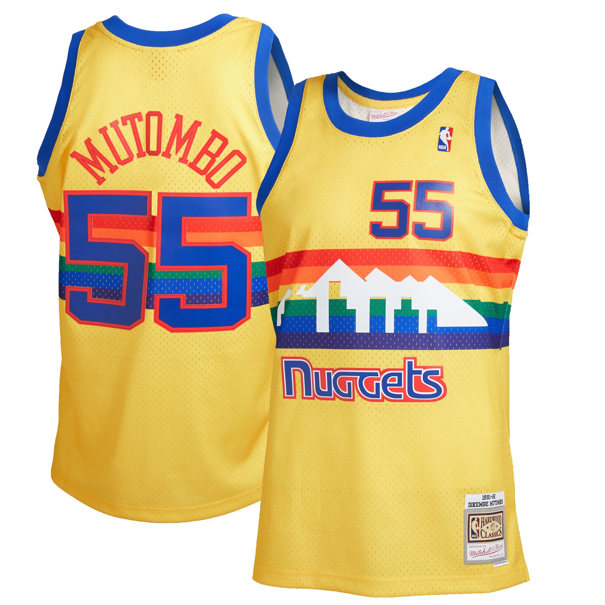 Denver Nuggets x Dikembe Mutombo  91/92 Forması