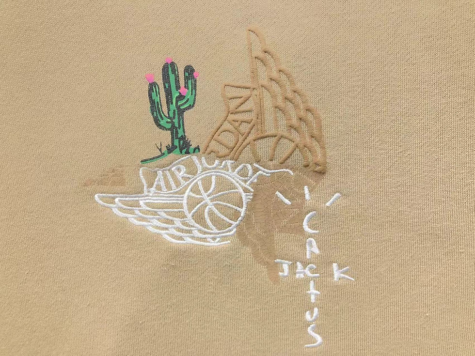 Küçük resim: Travis Scott Cactus Jack Air Jordan Hoodie