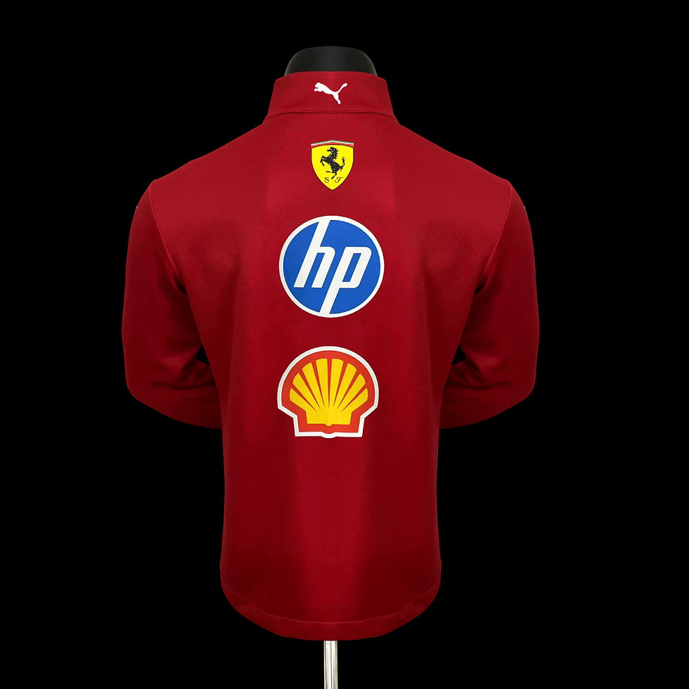 Küçük resim: Scuderia Ferrari F1 Team Fermuarlı Sweatshirt